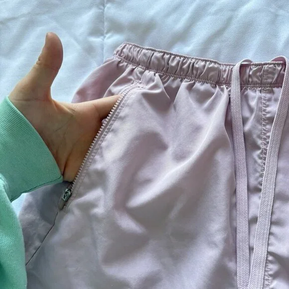 Champion Womens Size Small Athletic Running Shorts Size Lined Pink Drawstring - Picture 2 of 11